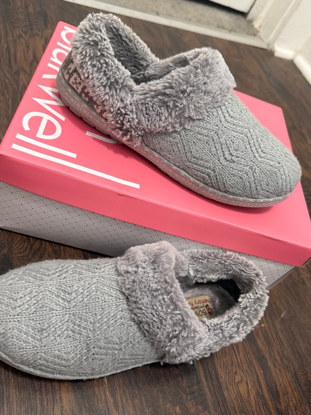 Bobs Cozy Women's Gray Fleece-Lined